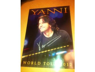 *Yanni Autographed C.D. and Tour Program