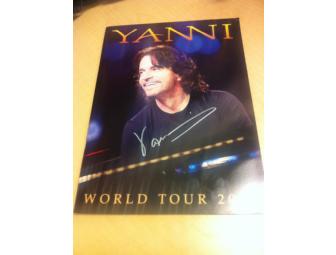 *Yanni Autographed C.D. and Tour Program