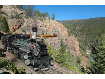 Durango & Silverton Narrow Gauge Railroad (Durango, CO): Two Standard-Class Train Tickets