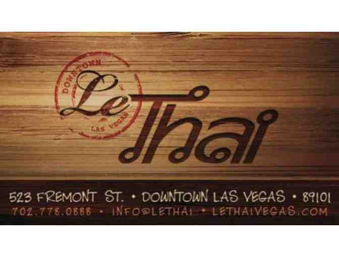 Le Thai: 25$ Gift Certificate