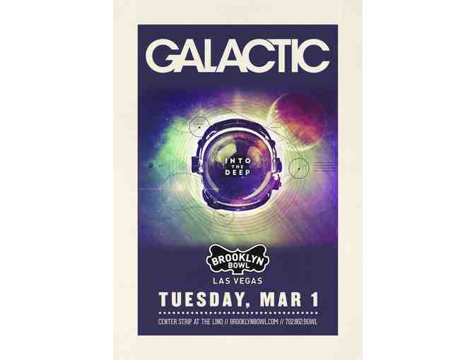 Brooklyn Bowl Las Vegas: Galactic Pair of Tickets