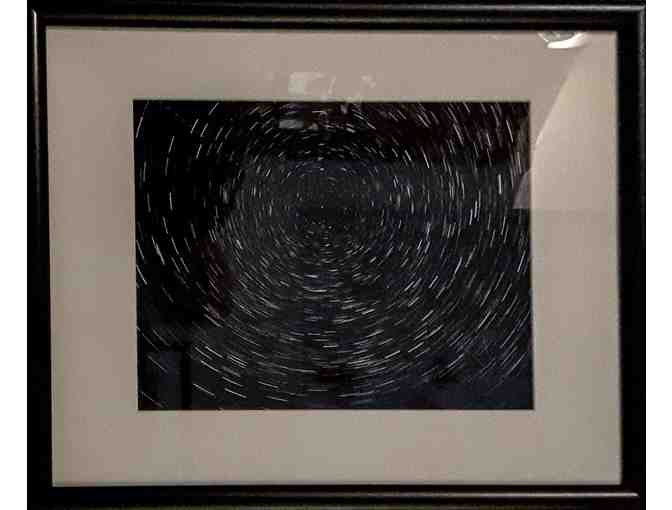 Perception Gallery: Framed Photograph 'Star Trails' by Ralph Schmidt