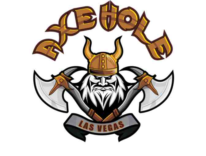 Axehole Vegas: 1-Hour Axe Throwing Session for 2