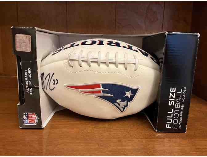 BUNDLE: Rodney Harrison Football and Richard Seymour Autographed Photo