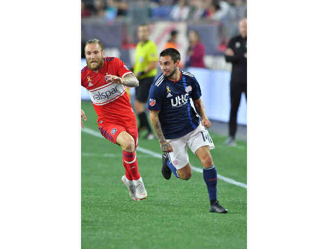 Game-Worn, Autographed Diego Fagundez Kick Childhood Cancer Jersey