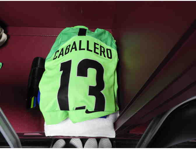 Willy Caballero Game-Worn Final Whistle on Hate Jersey