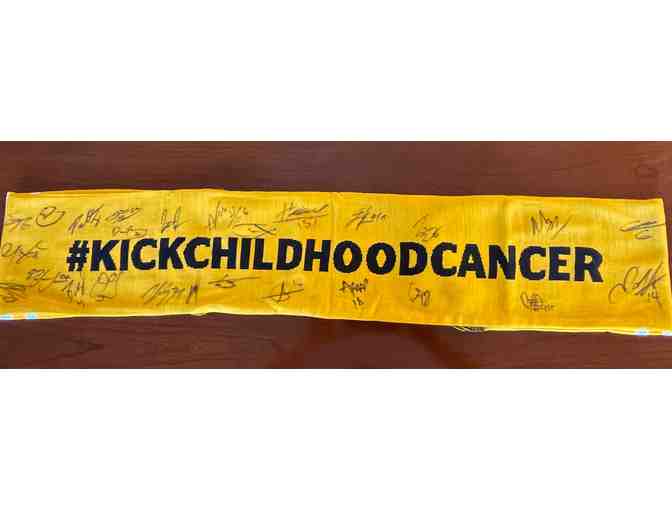Team-Signed Kick Childhood Cancer Scarf