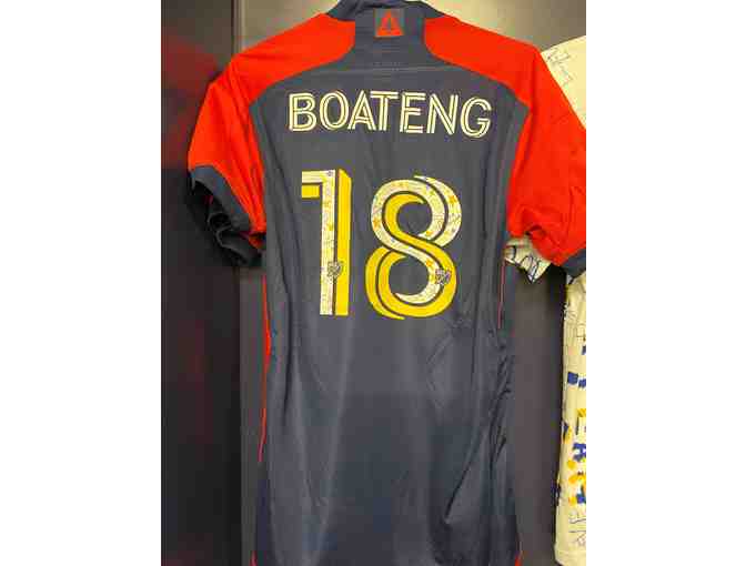 Ema Boateng Game-Worn, Signed Fight Childhood Cancer Match Jersey