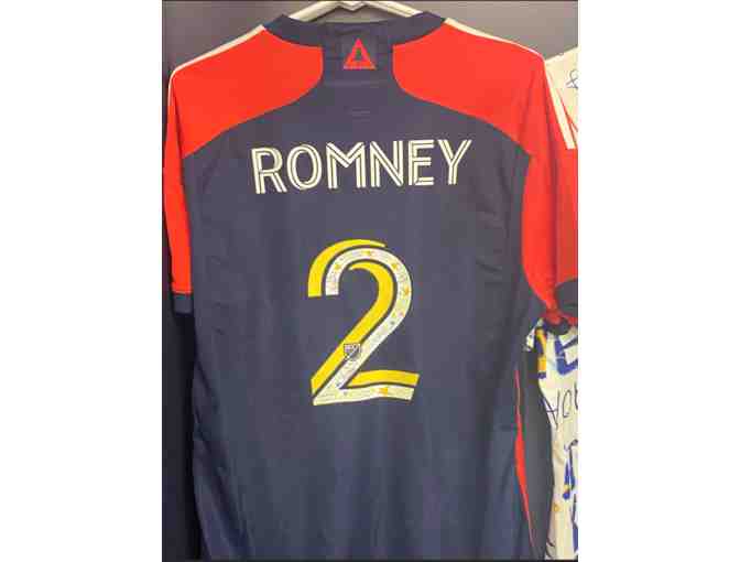 Dave Romney Game-Worn, Signed Fight Childhood Cancer Match Jersey