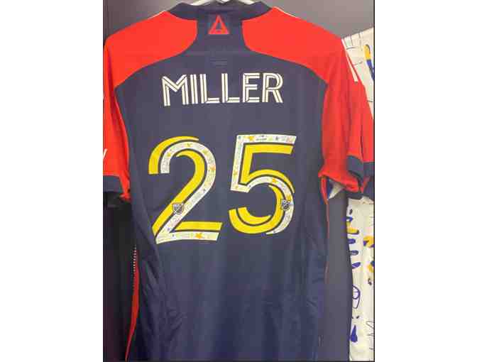 Peyton Miller Game-Worn, Signed Fight Childhood Cancer Match Jersey