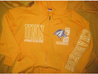 ZIPPERED UNH SWEATSHIRT