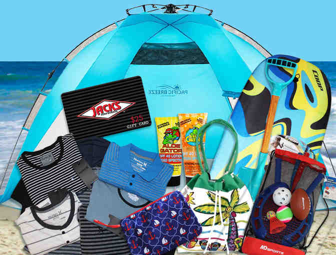 A Beach Day Combo Package: Jacks Surf, Hurley etc by Mrs. Cabellon's 6th Grade Class