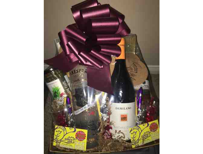Wine Basket & Goodies