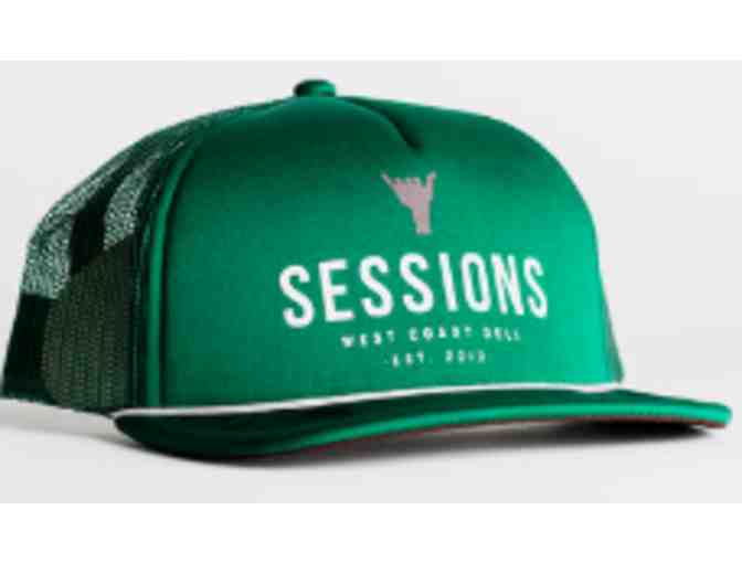 Sessions West Coast Deli $25 Gift Card & Sessions Baseball Cap