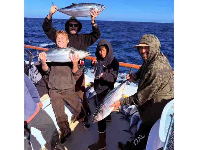 Raffle for TWO - full day passes of Sport Fishing On 'The San Diego'