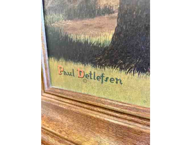 Paul Detlefsen Framed Print - 'Horse and Buggy Days'