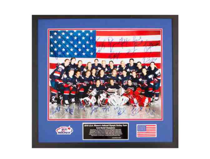 2018 U.S.A. Women's Gold Medal Winning Olympic Hockey Team Autographed Limited Edition 16 - Photo 1