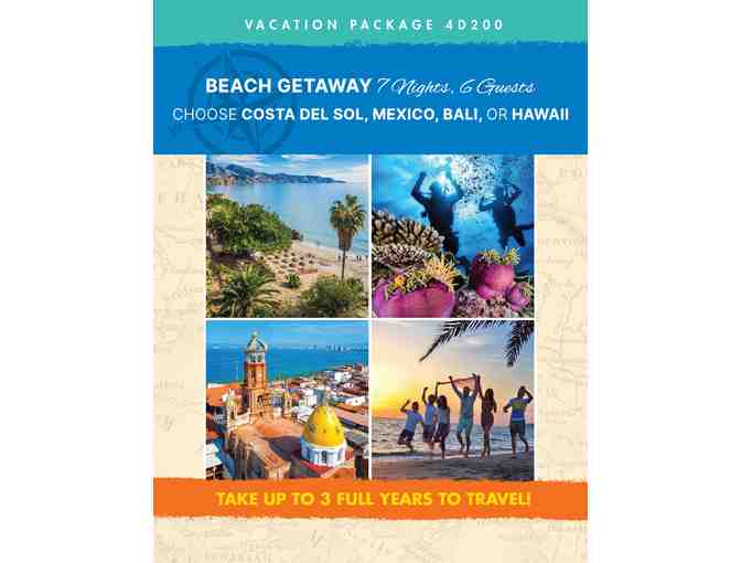 Vacation Package: Beach Getaway