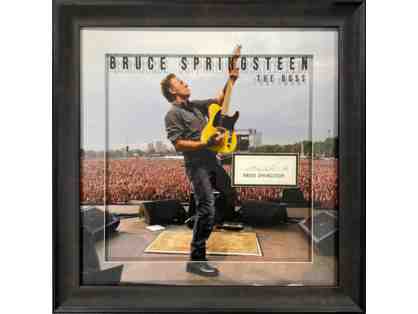 Bruce Springsteen Hand Signed Platinum Album Masterpiece