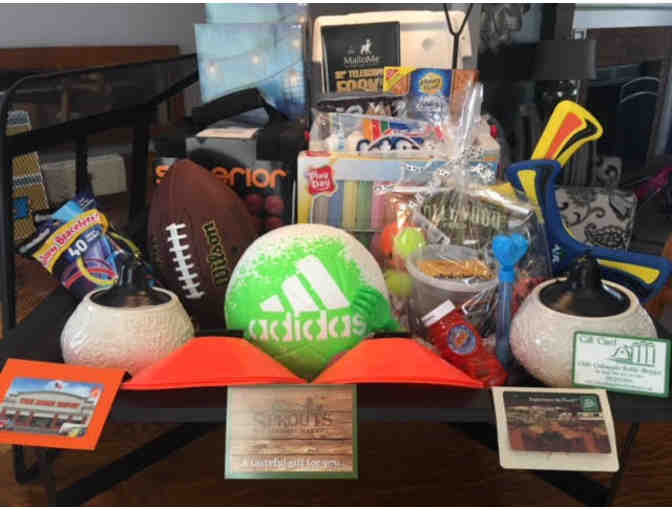 Backyard Party Basket by Ms. Heather and Ms. Susan T/TH/F 3s
