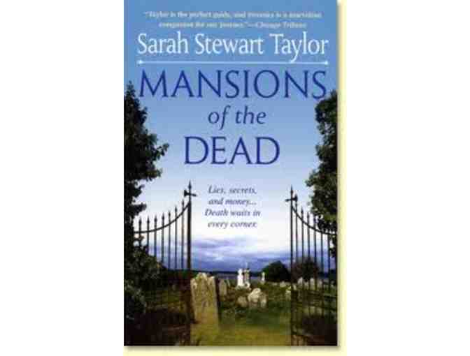 Autographed Sarah Stewart Taylor Book