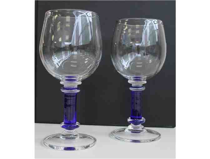 Denim Raffle Item: Gabriel Glass Goblets, VT's finest beverages & Farmplate VT Beer Book