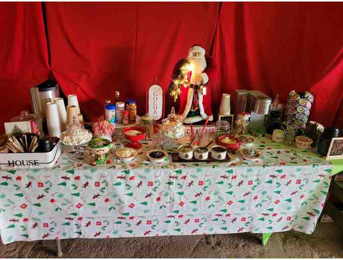 Christmas Wreath and Family Cocoa Bar at Balsam Woods Tree Farm