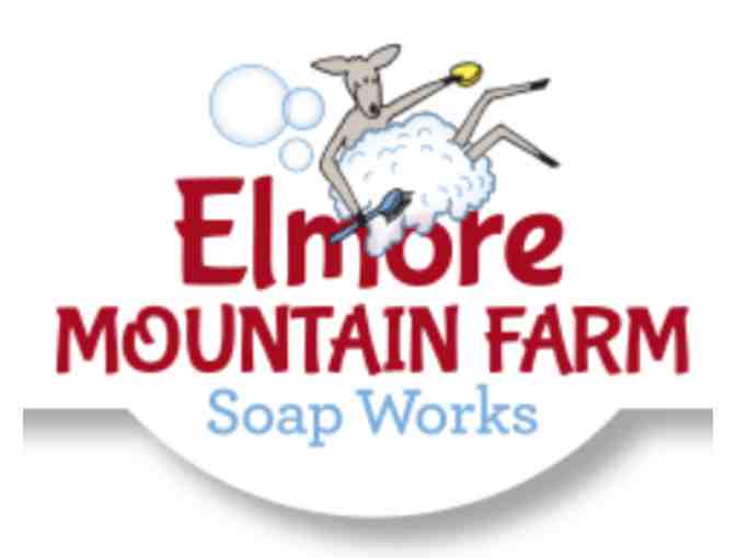 Elmore Mountain Farm Green Soap and Body Care Basket