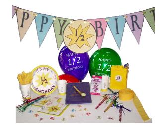 Big Celebration Fun with this Half Birthday Party Kit