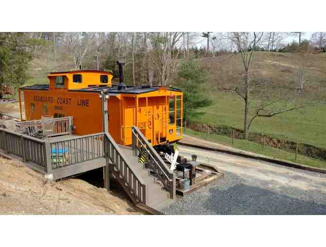 Sleep in a Caboose in the Smokies!