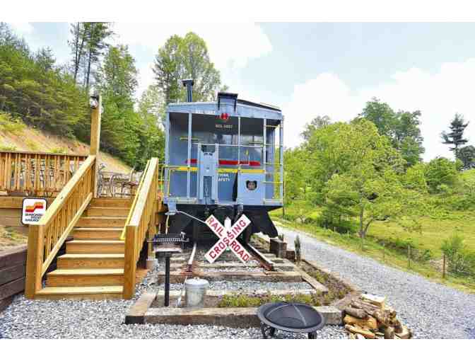 Sleep in a Caboose in the Smokies!