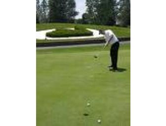 A golf foursome at the Black Swan Country Club in Georgetown, MA