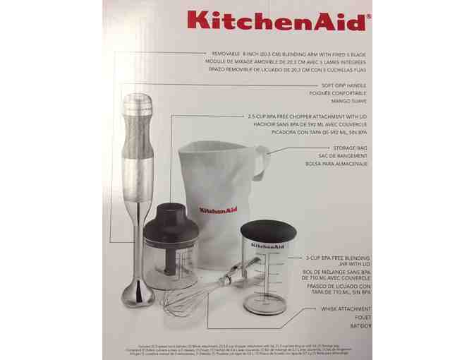 KitchenAid 3-Speed Hand Blender - Contour Silver