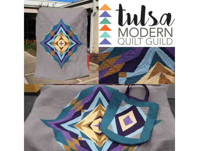 Handcrafted Quilt by Tulsa Modern Quilt Guild - Photo 1