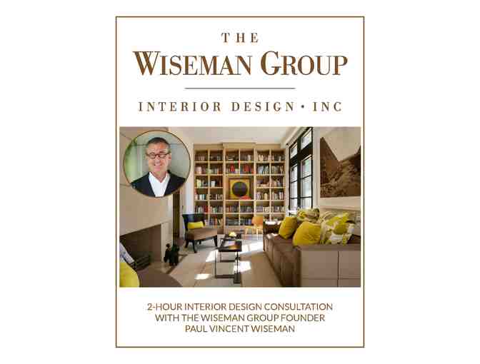 Two Hour Interior Design Consultation with Paul Wiseman
