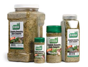 Badia Spice Rack and Products