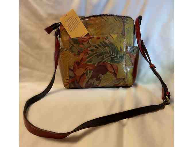 Patricia Nash Aveley Crossboyd Bag - Tropical Dreams Pattern