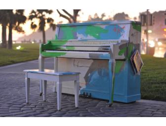 Laguna Beach Baldwin Piano, Philip Womack, artist