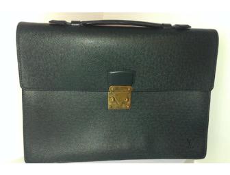 Louis Vuitton Taiga Leather Serviette Kourad Briefcase