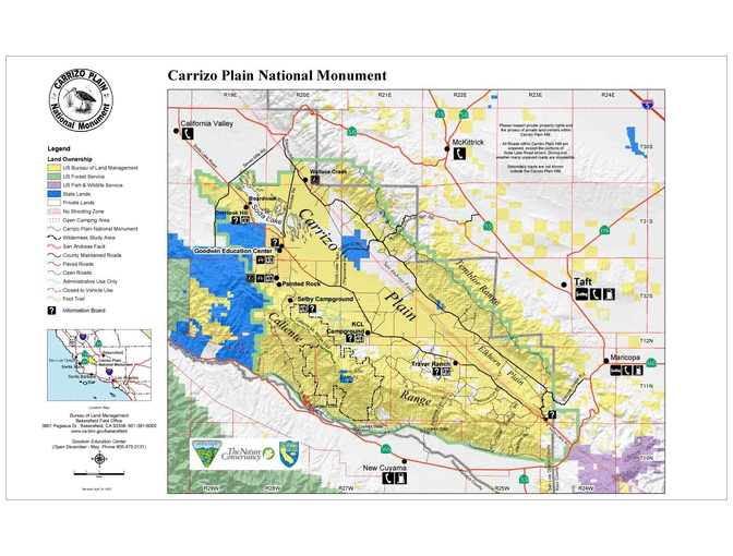 Two-Night Stay for 8 at the Historic Goodwin Ranch in the Carrizo Plain National Monument