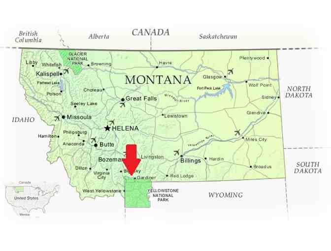 Six-Night Stay for Four in Paradise Valley, Montana Near Yellowstone National Park