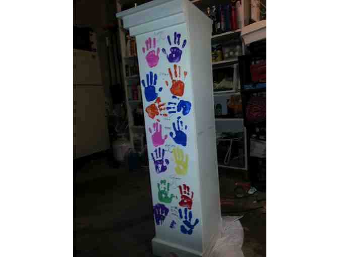 Hand Crafted/Handpainted Bookcase-Mrs. Johns' 3rd Grade