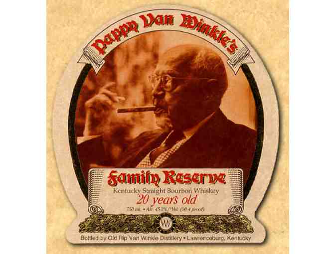 Pappy Van Winkle's 20 Year Bourbon Limited Release 750 ml bottle