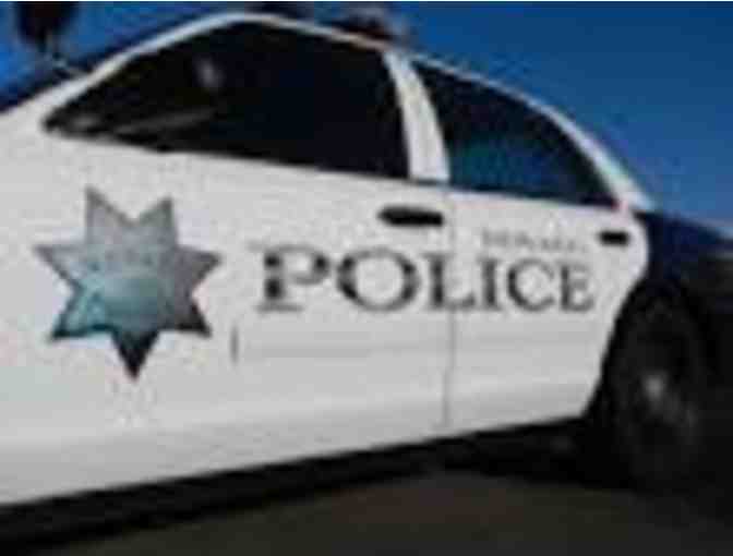 Novato Police Ride to School