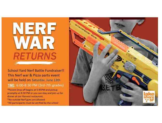 Nerf War & Pizza Party @ Lakeshore Sports & Fitness