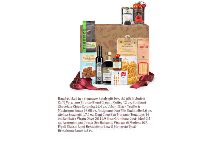 Eataly Favorites Basket and La Dolce Vita Book - Vastola Family