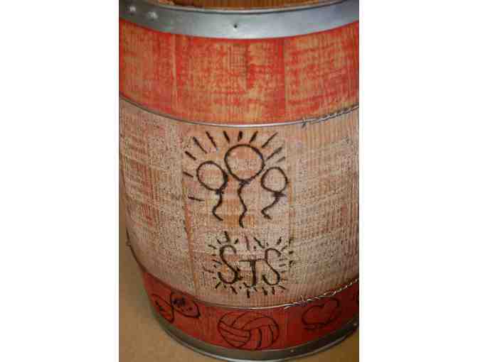 Decorative Wooden Keg