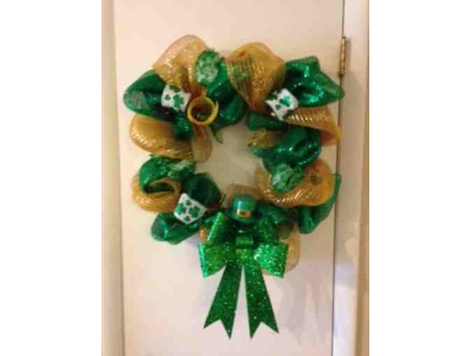 Custom Deco Mesh Wreath