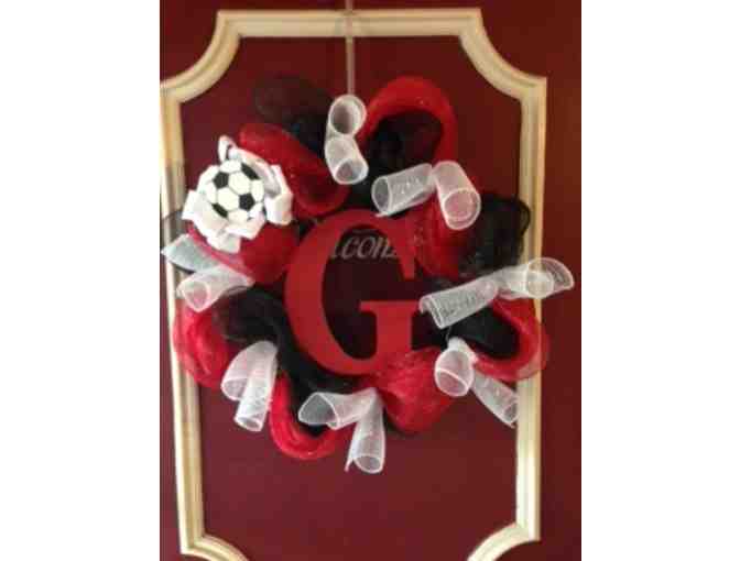 Custom Deco Mesh Wreath