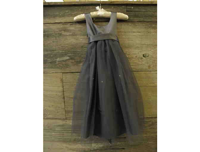 Little Girl Gray Tulle Dress